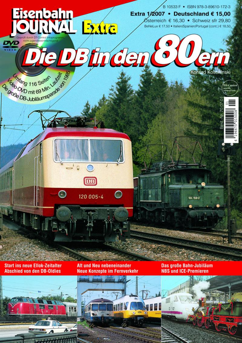 Eisenbahn Journal Die DB in den 80ern